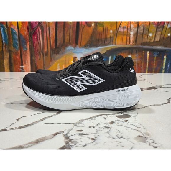 New Balance X 880 v15 Black White Size 10 Men\'s Running Shoes M880B15 main image 4